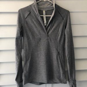Lululemon Gray Jacket Pullover